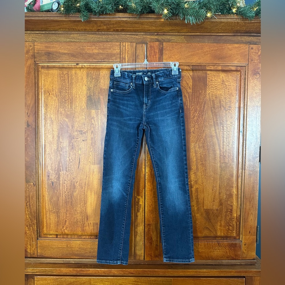 Old Navy Dark Blue Straight Jeans